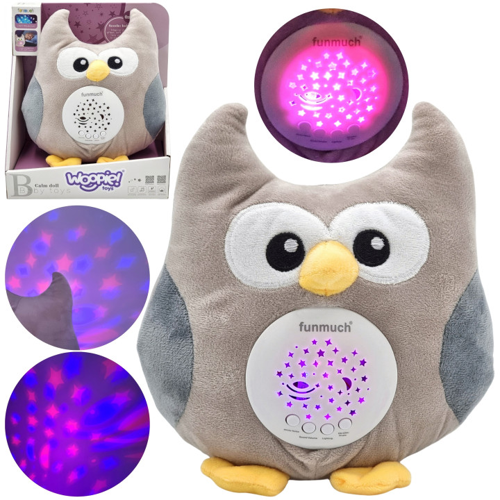WOOPIE BABY 2-in-1 Owl Projector - 10 Lullabies