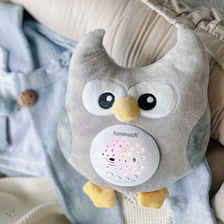 WOOPIE BABY 2-in-1 Owl Projector - 10 Lullabies