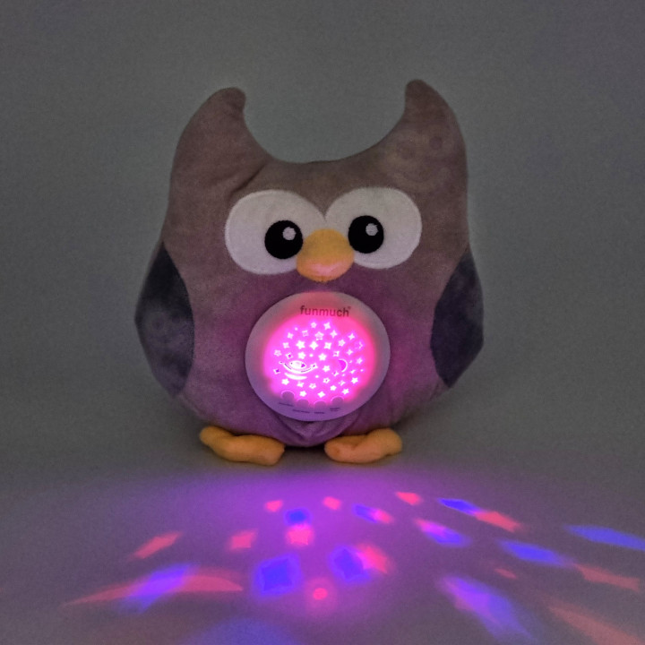 WOOPIE BABY 2-in-1 Owl Projector - 10 Lullabies
