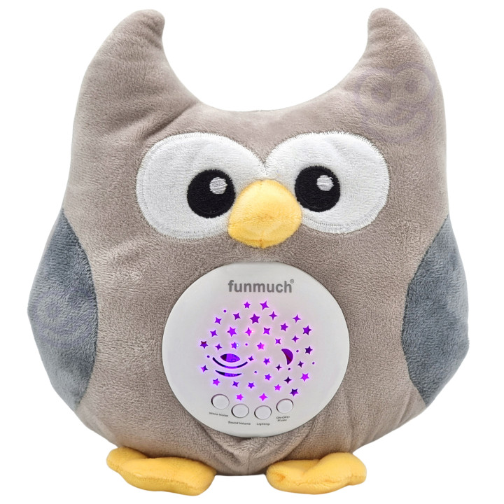 WOOPIE BABY 2-in-1 Owl Projector - 10 Lullabies