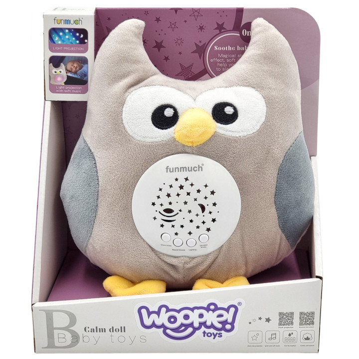 WOOPIE BABY 2-in-1 Owl Projector - 10 Lullabies