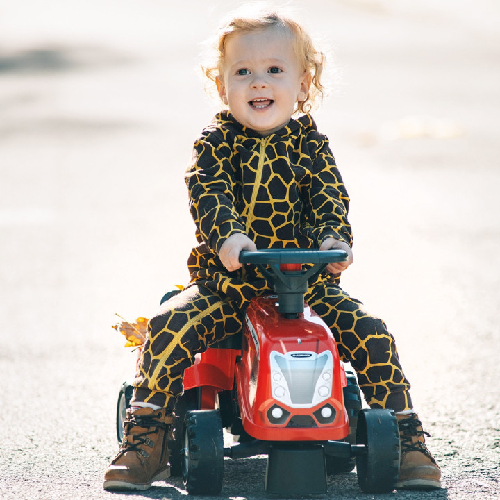 FALK Baby Mac Cormick Red Tractor with Trailer + accessories from 1 year