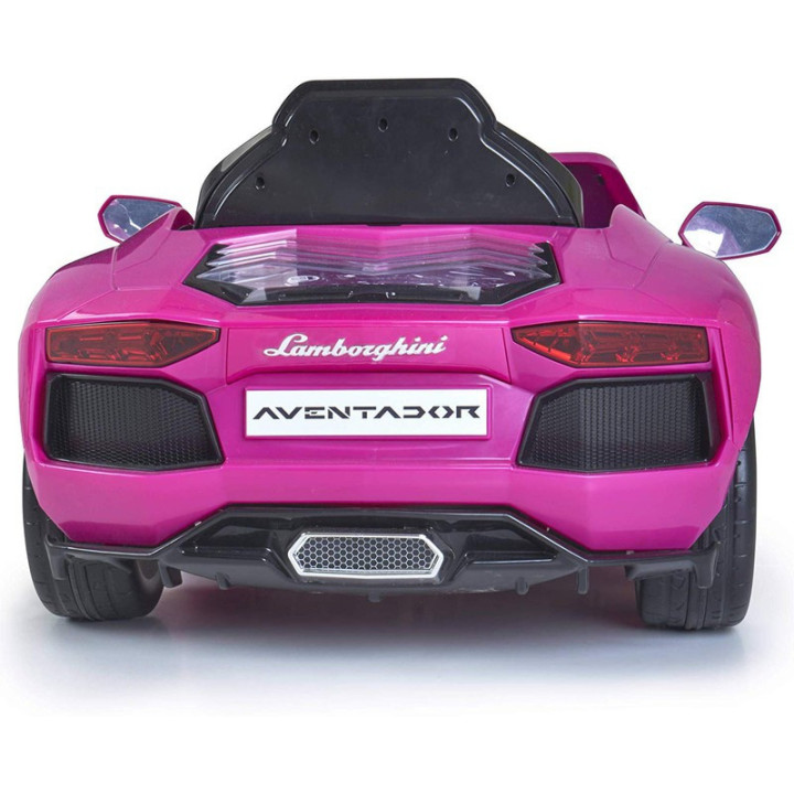 FEBER Lamborghini Aventador Pink Electric Car 6V 3+