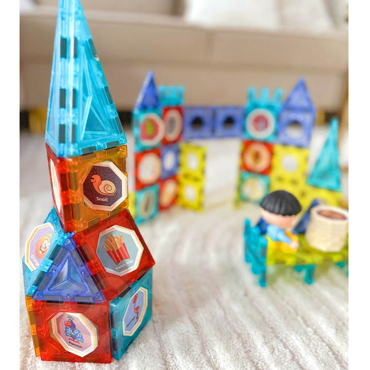 WOOPIE Magnetic Blocks Castle 98 pcs.