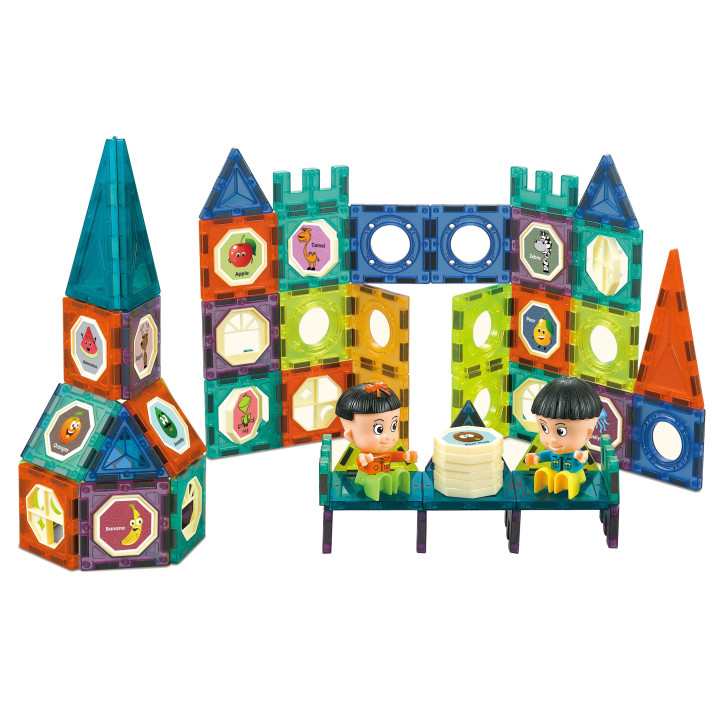 WOOPIE Magnetic Blocks Castle 98 pcs.