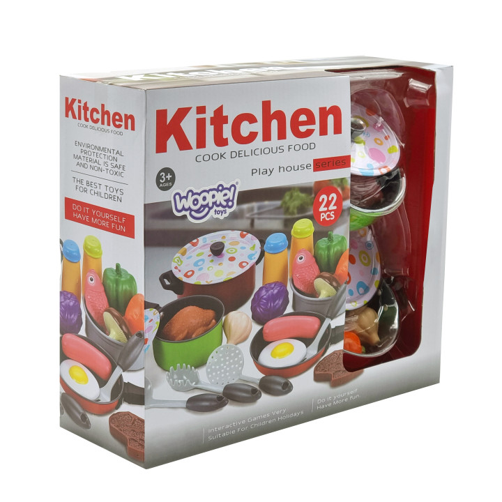 WOOPIE XXL Chef's Set Accessories Kitchen Utensils 22 pcs.