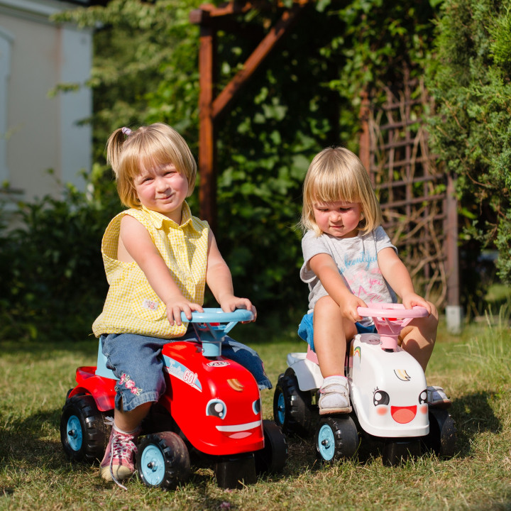 FALK Ride-on Tractor Go! with Trailer Red 1-3 years