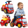 FALK Ride-on Fire Truck with Horn from 1 year