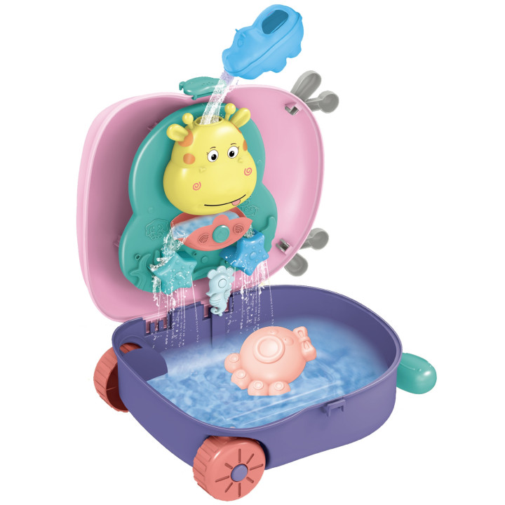 WOOPIE 3-in-1 Sandbox Set: Deer Suitcase + Water Toy