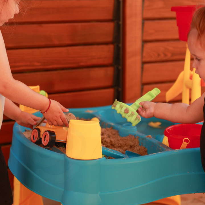 WOOPIE Water Table 2in1 Sandbox Mill 14 acc.
