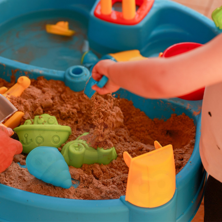 WOOPIE Water Table 2in1 Sandbox Mill 14 acc.