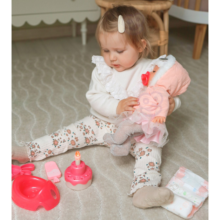 WOOPIE ROYAL Interactive Doll Little Sophie's Birthday 35 cm + Acc.