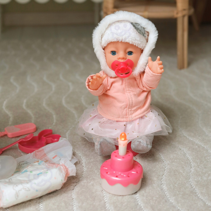 WOOPIE ROYAL Interactive Doll Little Sophie's Birthday 35 cm + Acc.