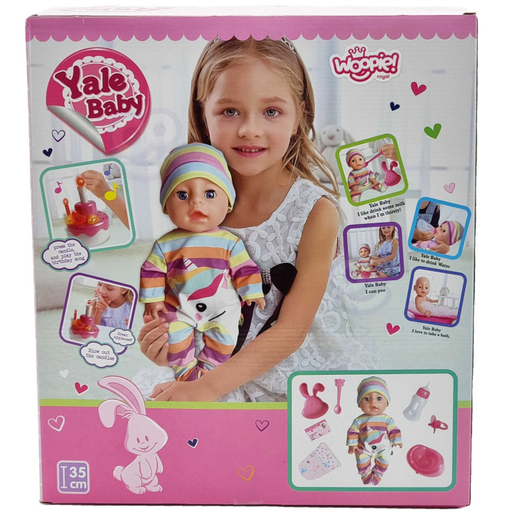 WOOPIE ROYAL Interactive Doll Little Sophie's Birthday 35 cm + Acc.