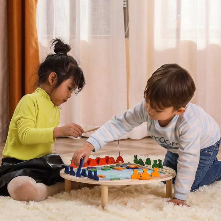 VIGA Wooden Fishing Game FSC