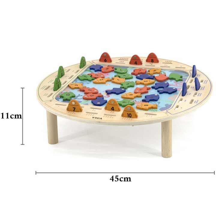 VIGA Wooden Fishing Game FSC