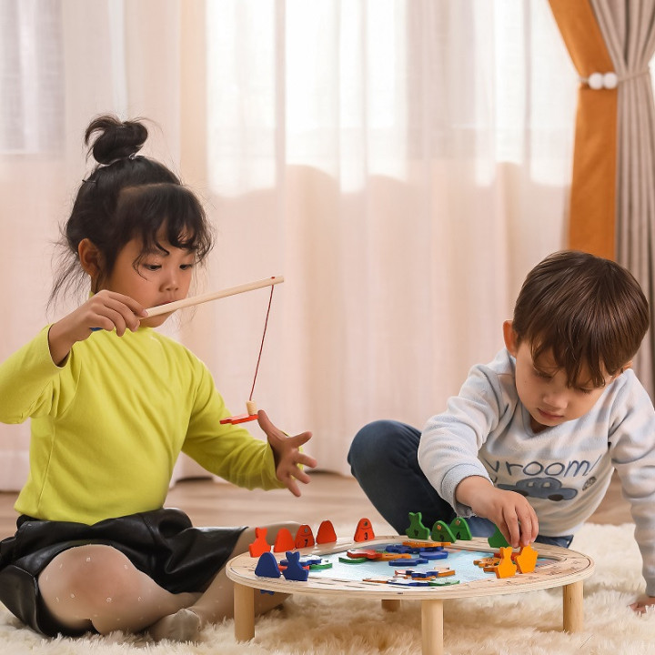 VIGA Wooden Fishing Game FSC