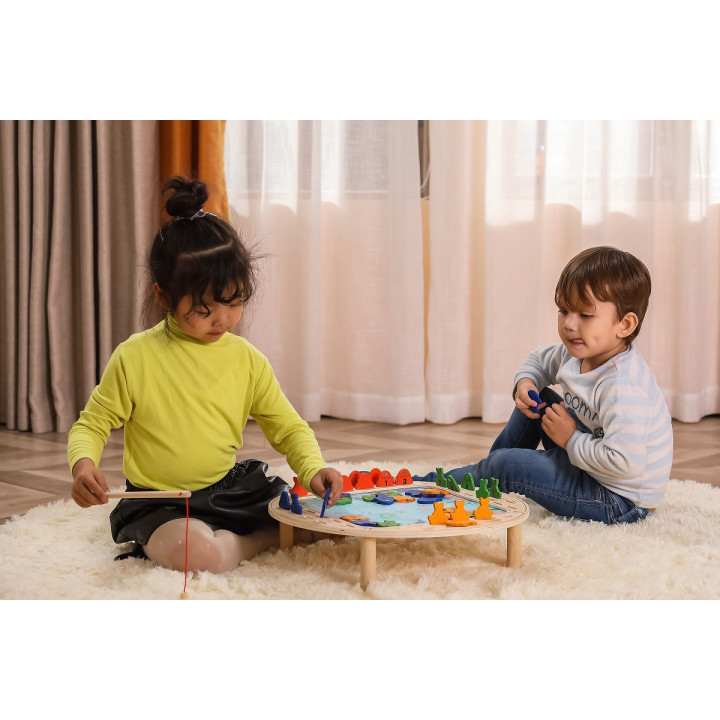 VIGA Wooden Fishing Game FSC