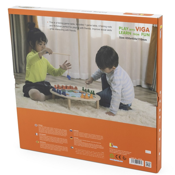 VIGA Wooden Fishing Game FSC