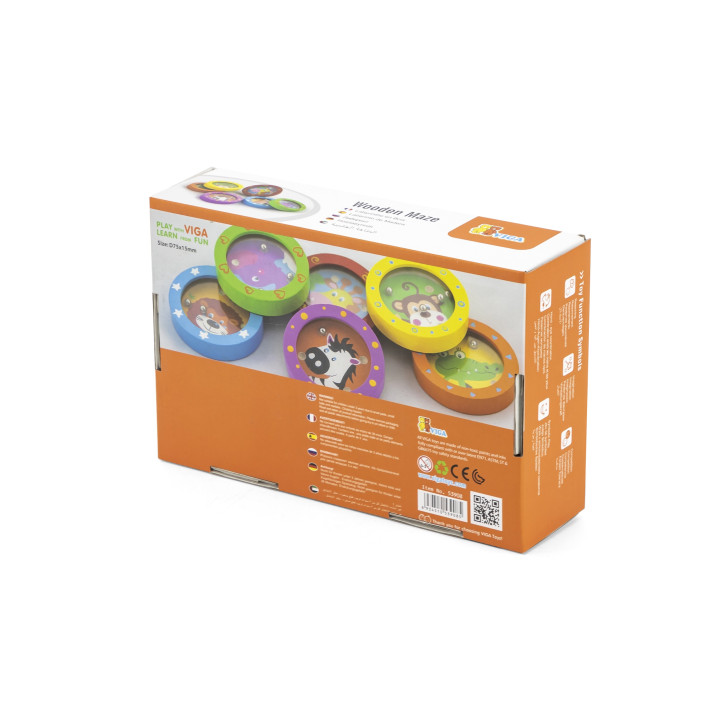 VIGA Wooden Animal Maze 1 pc