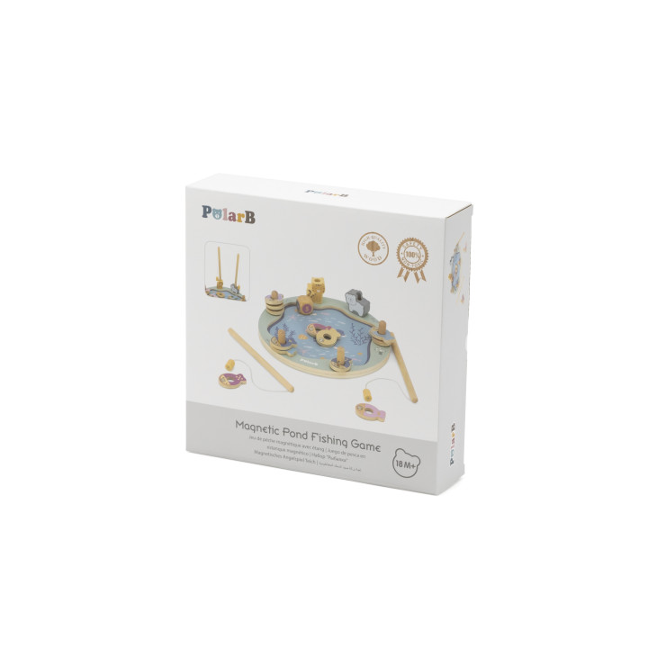 VIGA PolarB Wooden Fishing Game