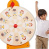 VIGA Wall Board Circle Show Emotions FSC Montessori Certificate