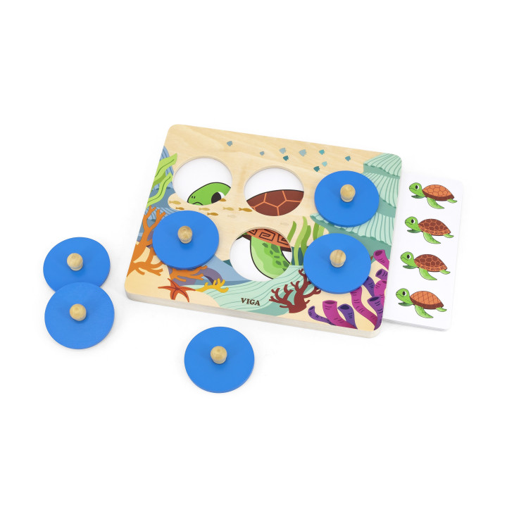VIGA Game Compare Spot the Difference Sea Animals