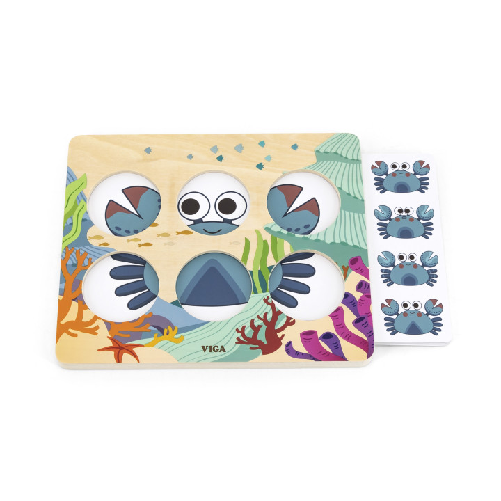 VIGA Game Compare Spot the Difference Sea Animals