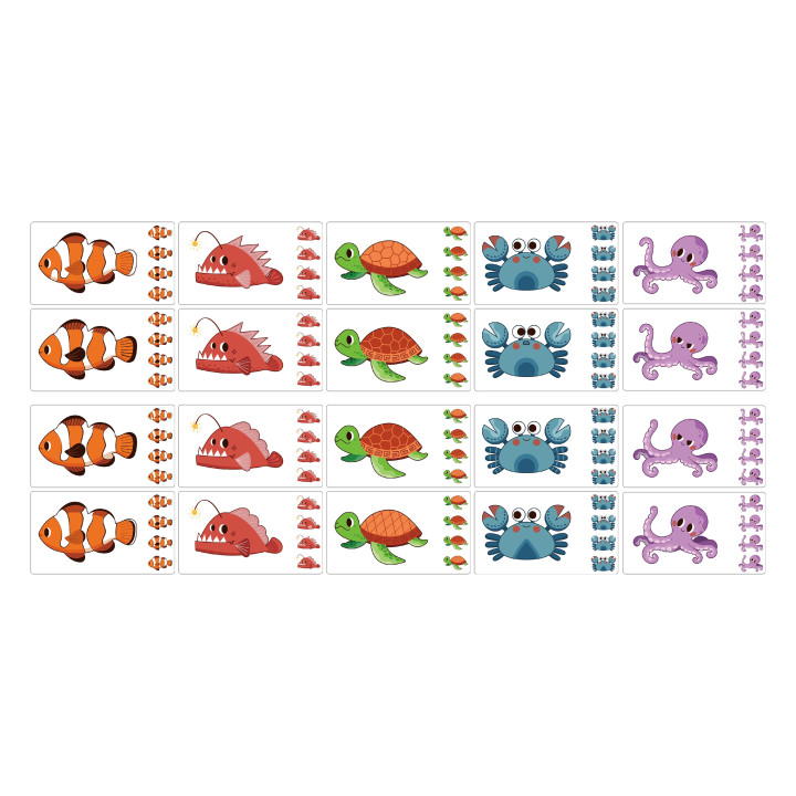VIGA Game Compare Spot the Difference Sea Animals