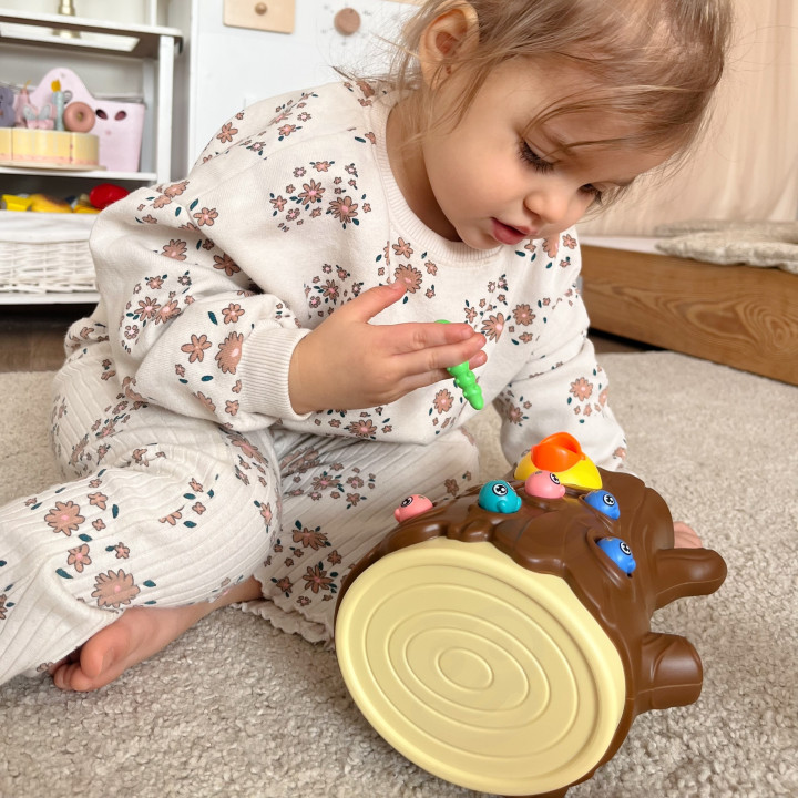 WOOPIE Arcade Game Catch the Bug + Piggy Bank Wanka Get Up Egg