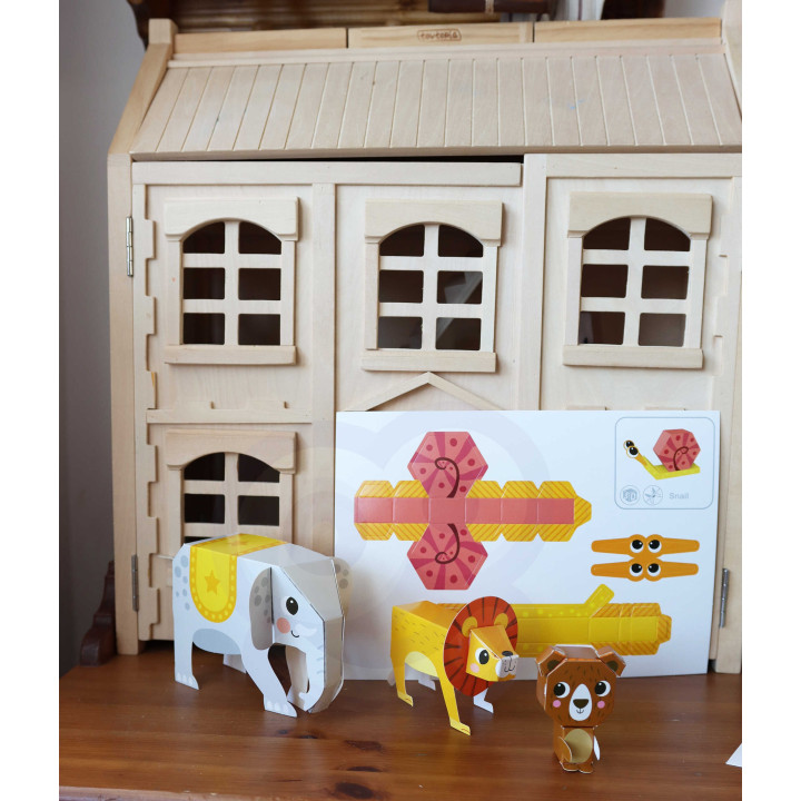 WOOPIE ART&FUN DIY 3D Origami Creative Kit 10 Animals