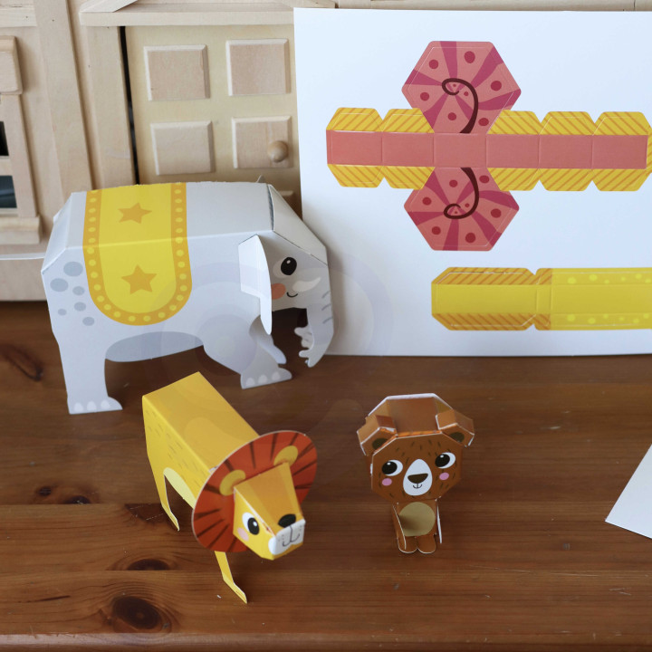 WOOPIE ART&FUN DIY 3D Origami Creative Kit 10 Animals
