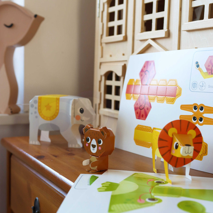 WOOPIE ART&FUN DIY 3D Origami Creative Kit 10 Animals