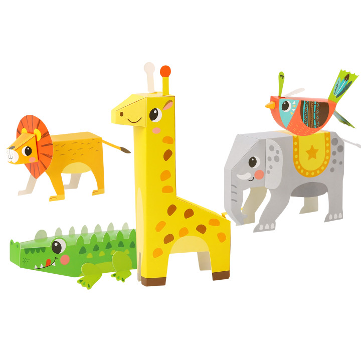 WOOPIE ART&FUN DIY 3D Origami Creative Kit 10 Animals