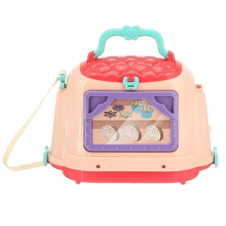 WOOPIE Ice Cream Parlor Confectionery Suitcase Backpack Ice Cream Shop 3in1 Set 25 pcs.