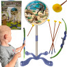 WOOPIE Little Archer Set Dinosaurs Bow Arrows Shield 32 pcs.