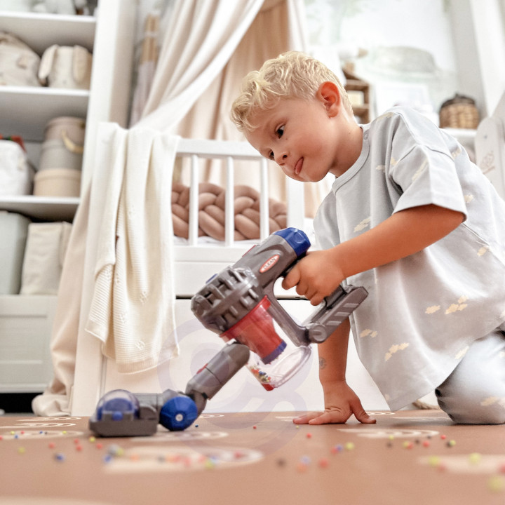 WOOPIE 3-in-1 Interactive Upright Vacuum Cleaner for Children with Suction Function