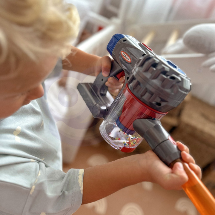 WOOPIE 3-in-1 Interactive Upright Vacuum Cleaner for Children with Suction Function
