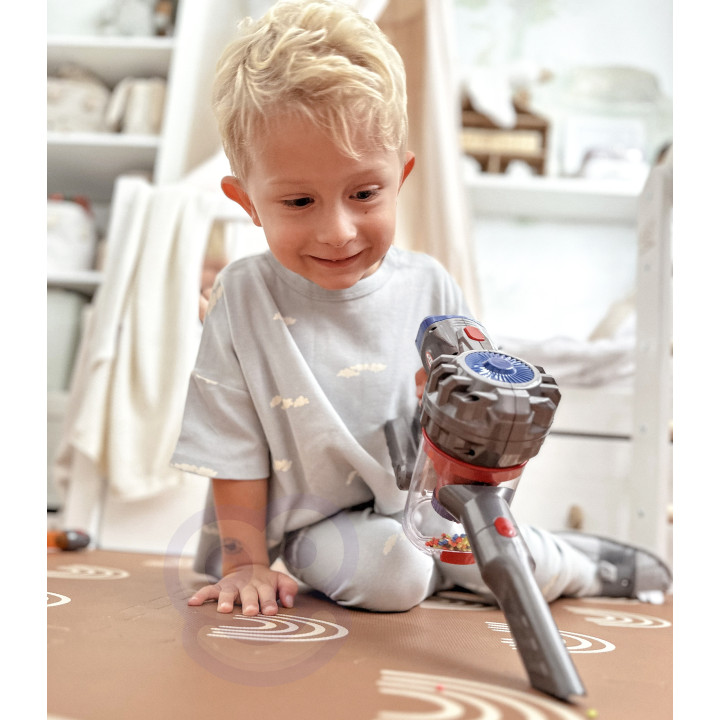 WOOPIE 3-in-1 Interactive Upright Vacuum Cleaner for Children with Suction Function