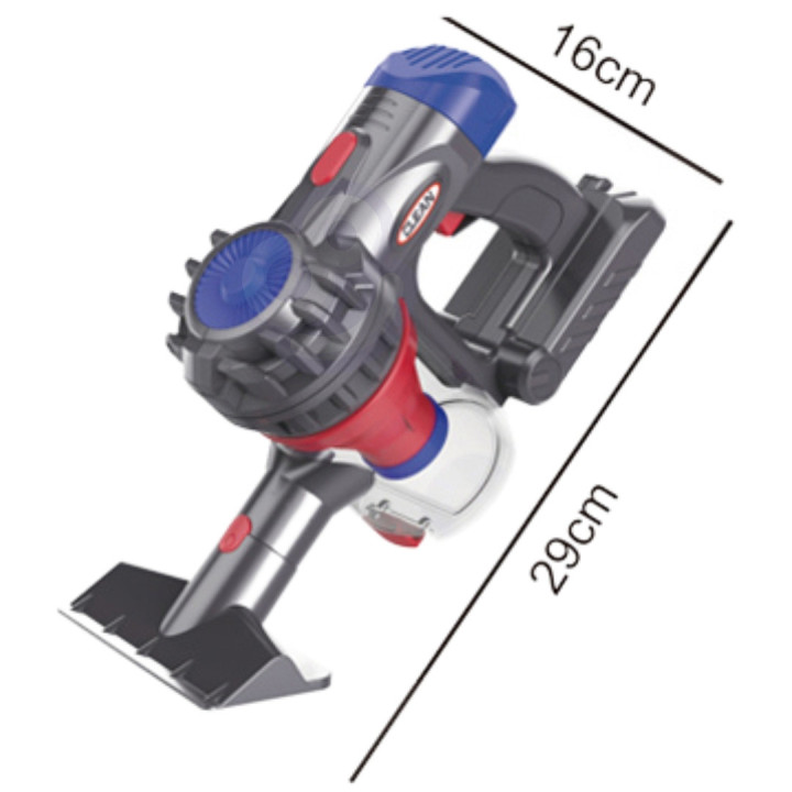 WOOPIE 3-in-1 Interactive Upright Vacuum Cleaner for Children with Suction Function