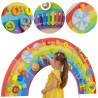 VIGA Wooden Sensory-Manipulation Board EDU Rainbow FSC Certificate