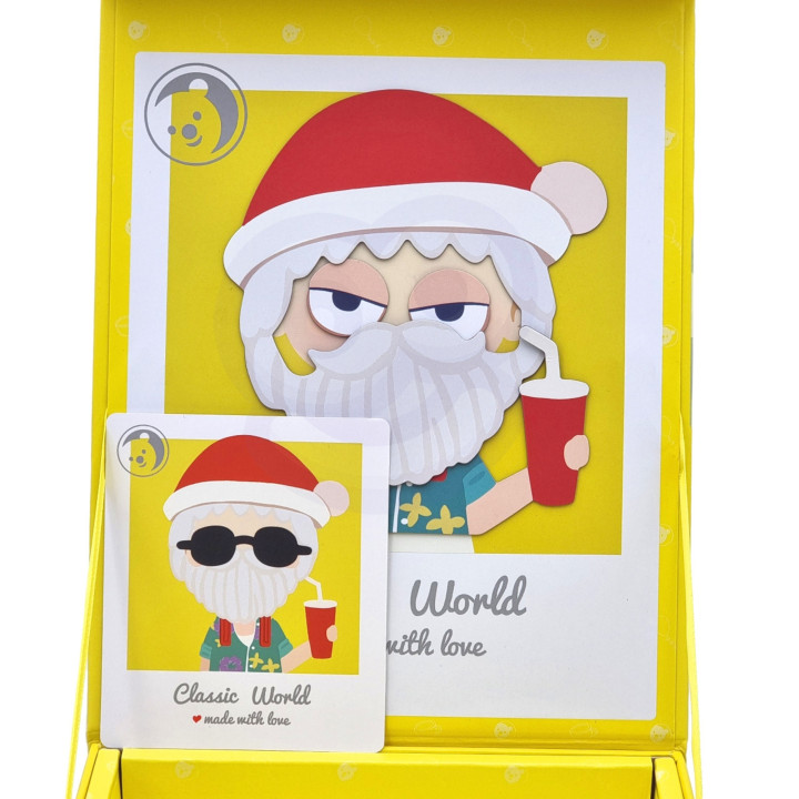 CLASSIC WORLD Magnetic Puzzle Fashion Photos Boys 32 pcs.