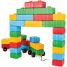 WOOPIE Construction Blocks XXL Set with Car 43 pcs.