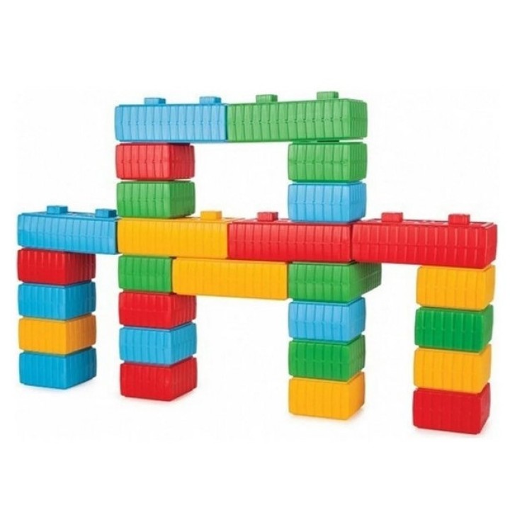 WOOPIE Construction Blocks XXL Set with Car 43 pcs.