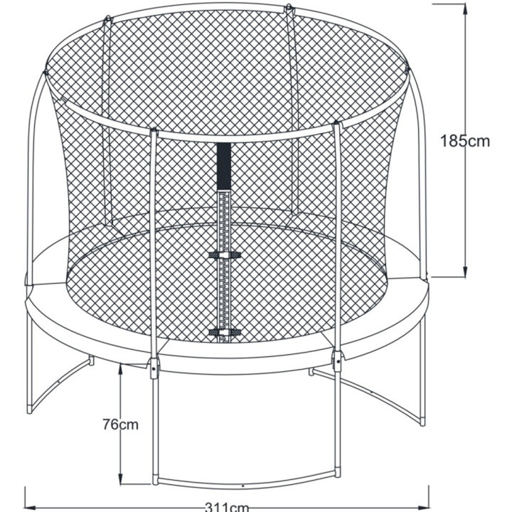 Axi Boston Trampoline 305 cm + Net