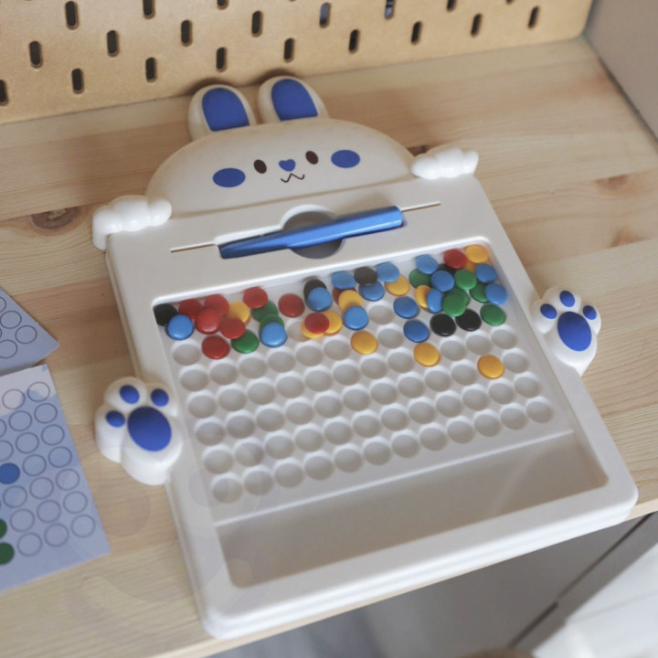 WOOPIE Magnetic Board for Children Montessori MagPad Rabbit