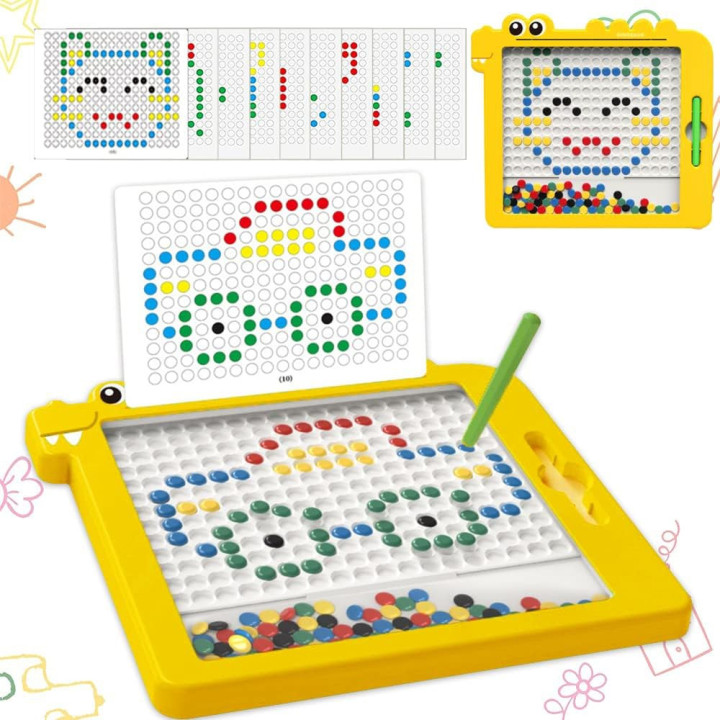 WOOPIE Magnetic Board for Children Montessori MagPad Dinosaur