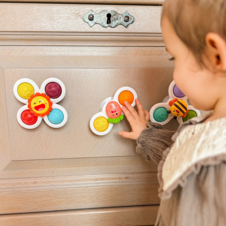 WOOPIE Spiner Zabawka Sensoryczna Edukacyjna 3w1