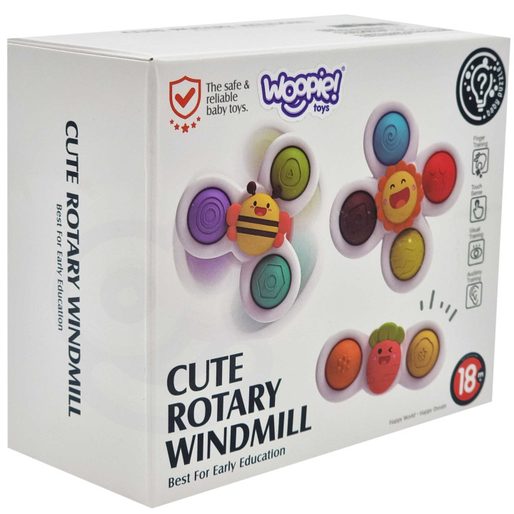 WOOPIE BABY Spinner 3-in-1 Sensory Educational Toy