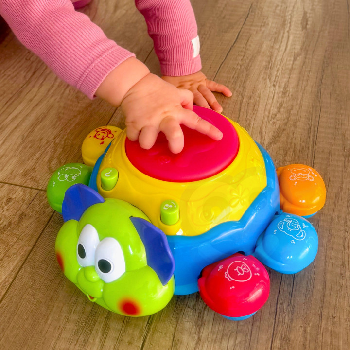 WOOPIE Interactive Ladybug Crawling Toy